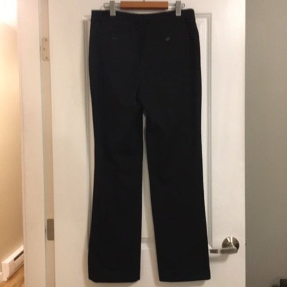 Hilary Radley Black Trouser Dress Pants Size 8 - Picture 5 of 9